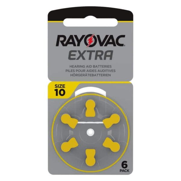 Rayovac Extra Size 10 Hearing Aid Batteries